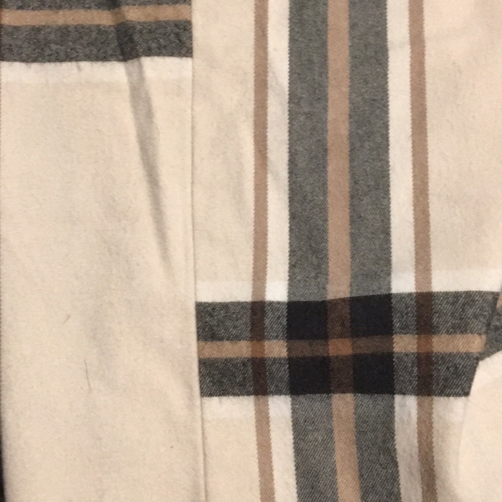 F21 Contemporary Plaid High Waisted Wide Leg Pant - Picture 3 of 4